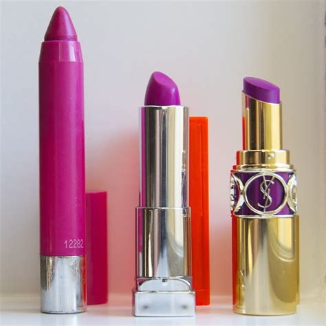 ysl fuchsia in rage dupe|Drugstore Dupes for YSL Rouge Volupté Shine in .